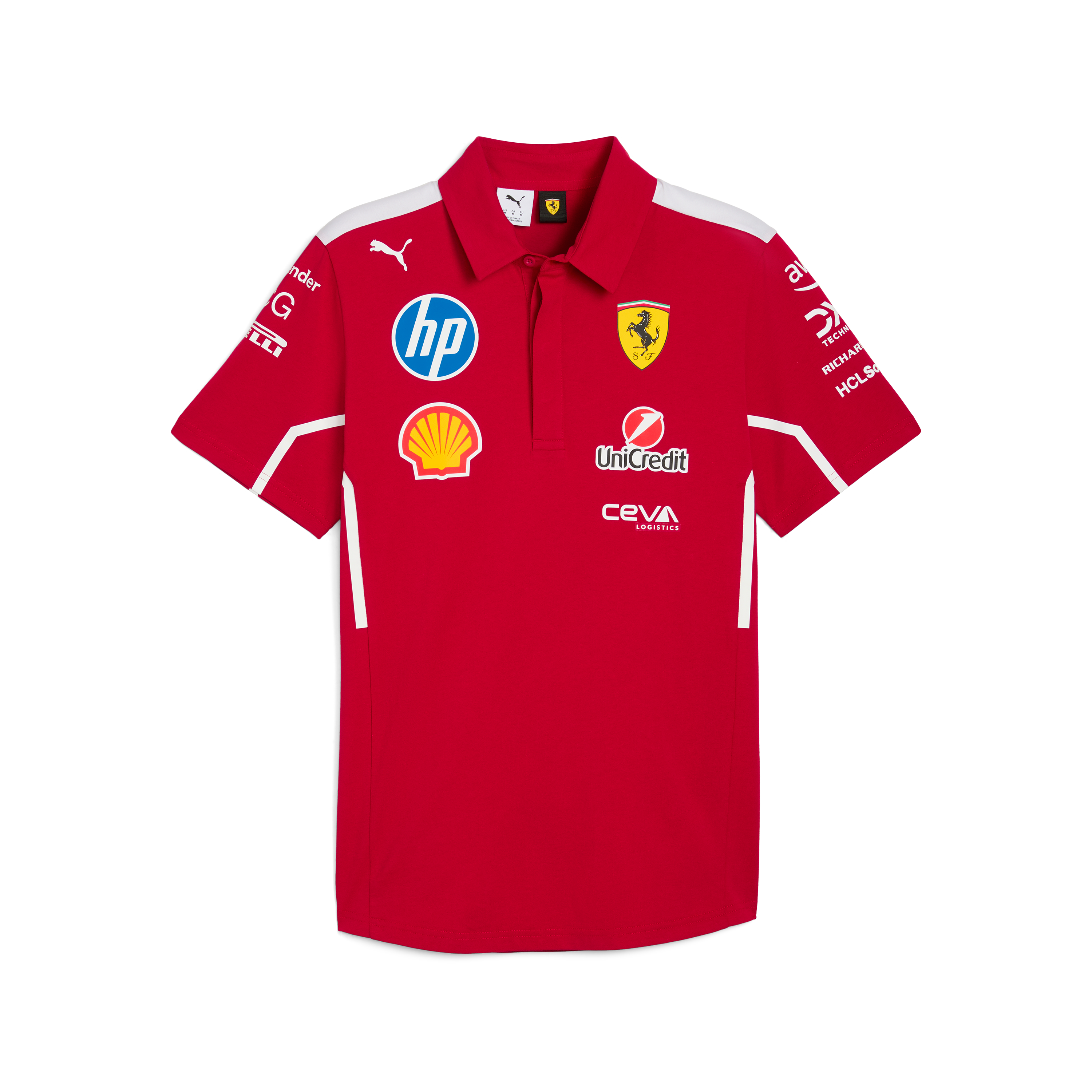 Scuderia Ferrari F1 PUMA Team Women's Polo Shirt 2025