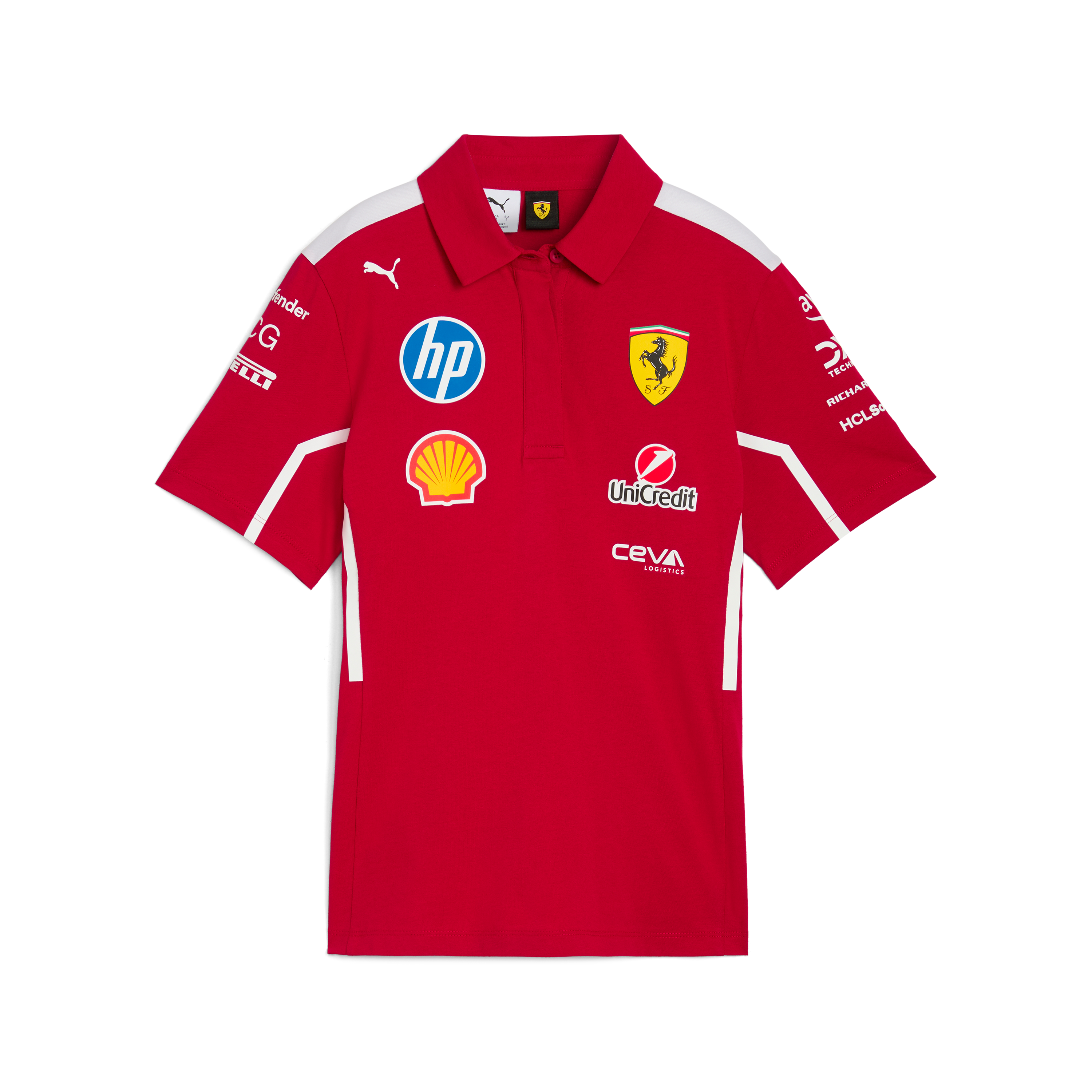 Scuderia Ferrari F1 PUMA 2025 Team Kids Poloshirt