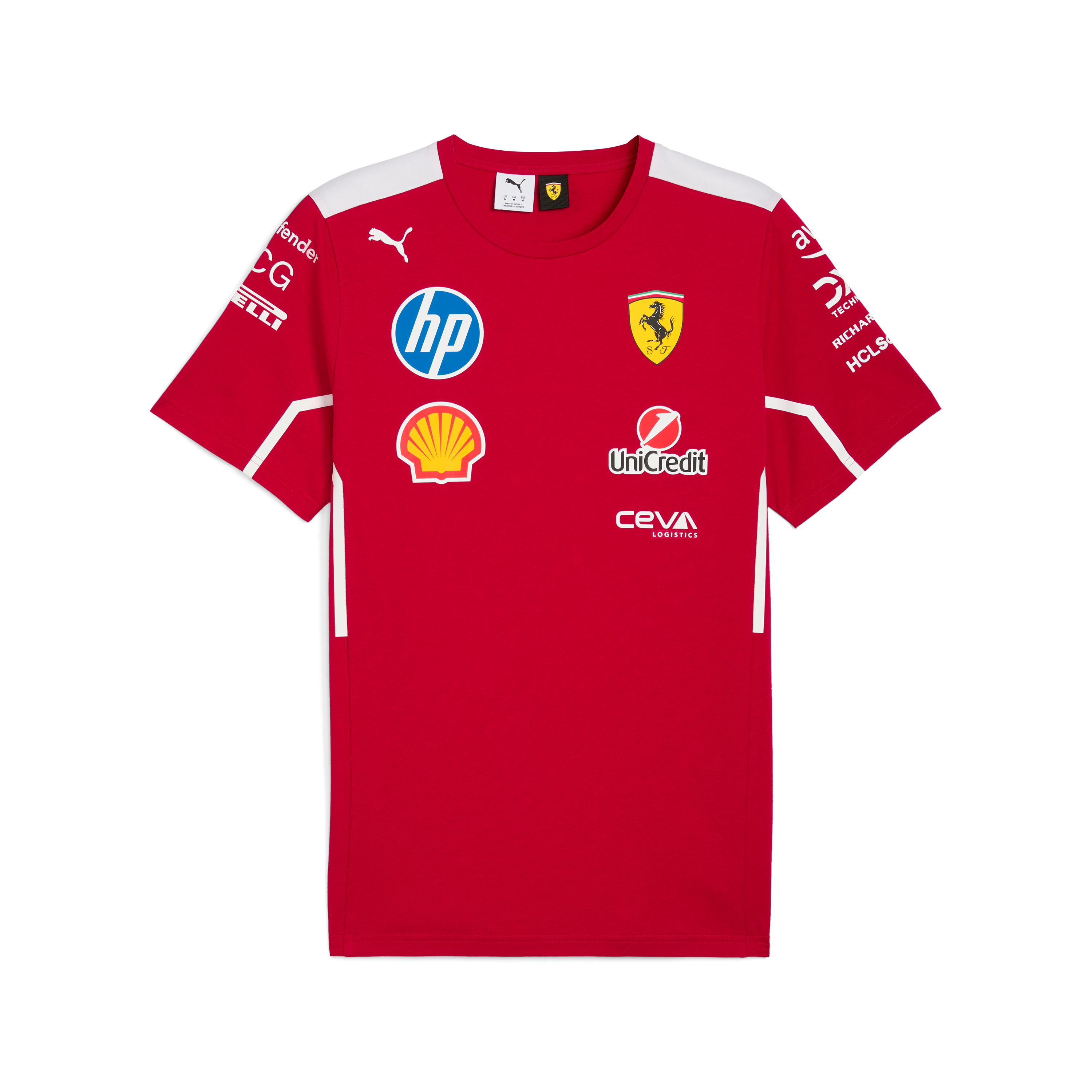 Scuderia Ferrari F1 PUMA 2025 Team Kids T-Shirt