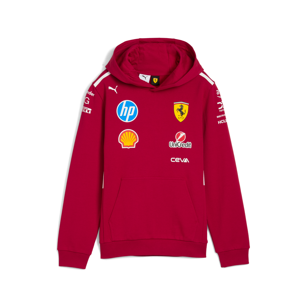 Scuderia Ferrari F1 PUMA Team Kids Hoody 2025