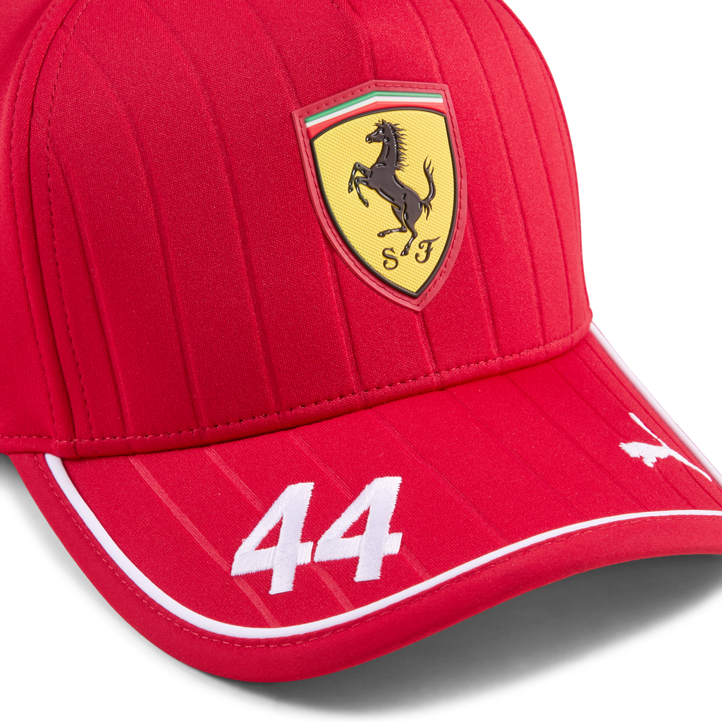 Scuderia Ferrari F1 PUMA Team Lewis Hamilton Driver Kids Baseball Cap 2025