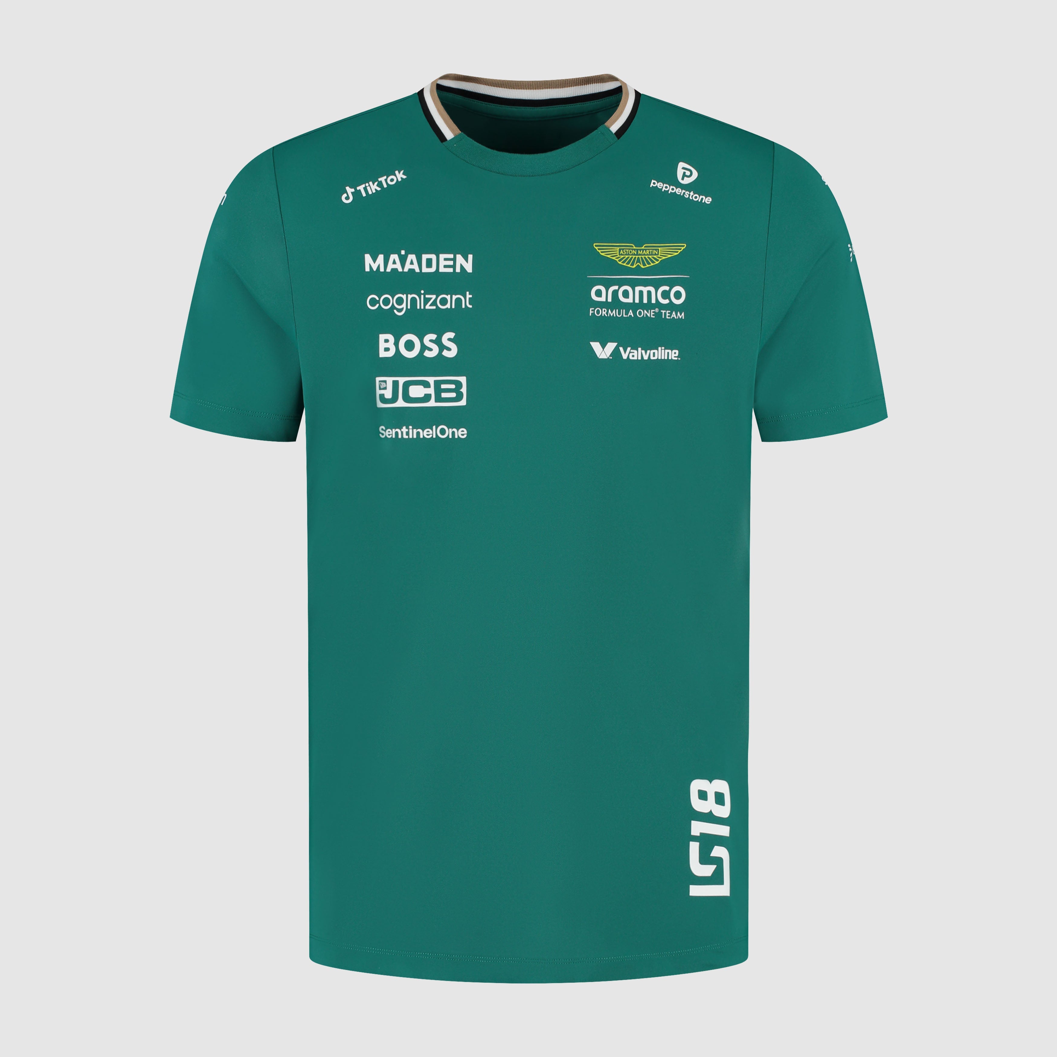 Aston Martin F1 Team Lance Stroll Drivers T-Shirt 2025