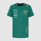 Aston Martin F1 Team Kids Fernando Alonso Drivers T-Shirt 2025