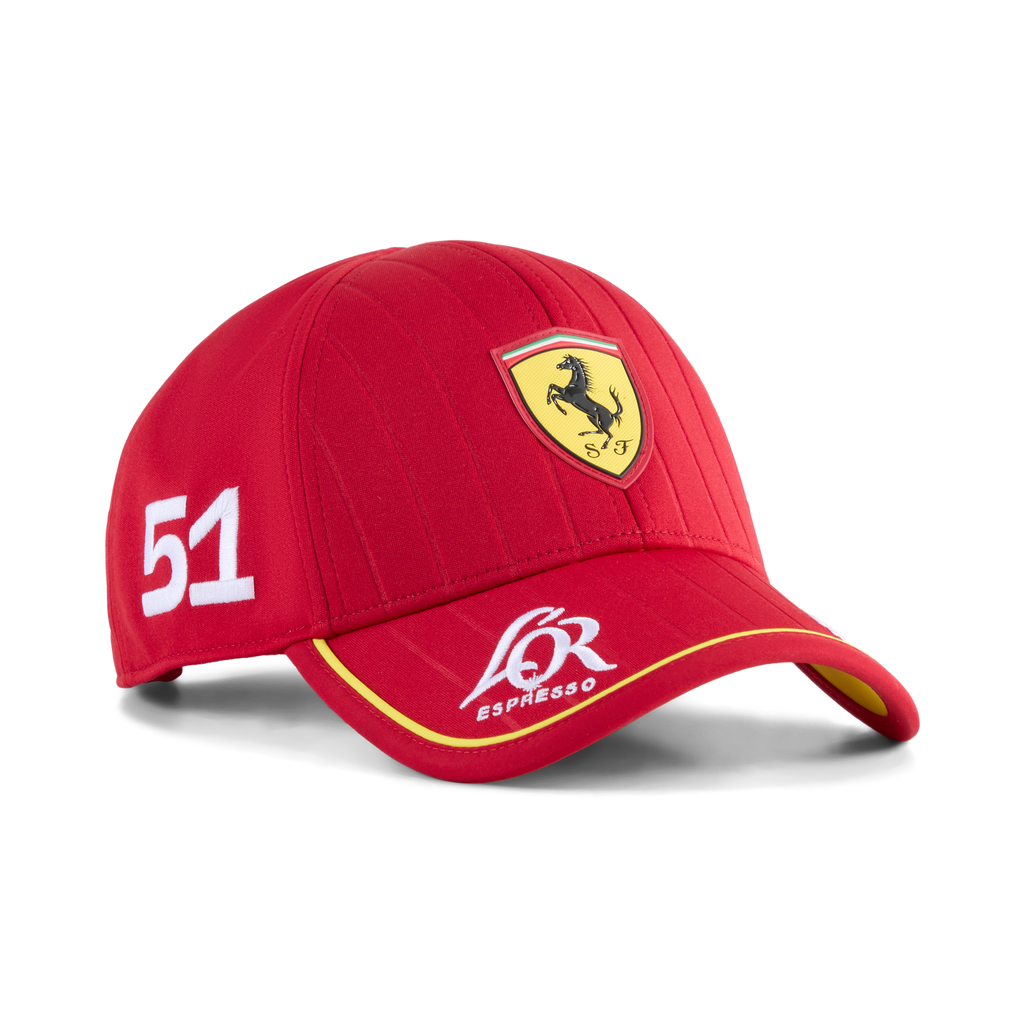 Scuderia Ferrari WEC LMH PUMA 51 Car Team Baseball Cap