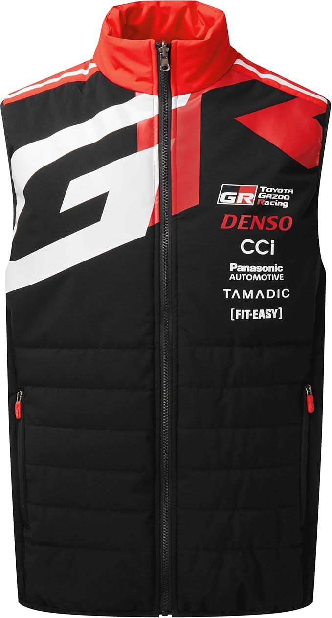 Toyota Gazoo Racing Rally Team Padded Gilet Jacket 2025