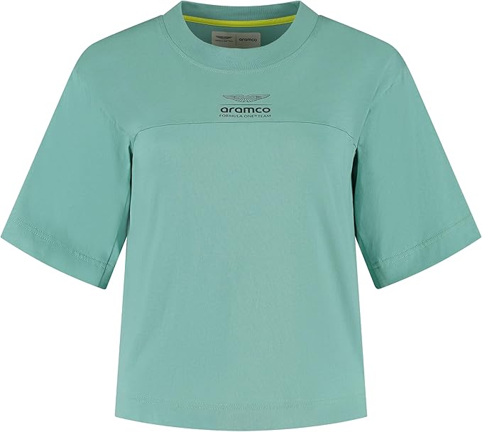 Aston Martin F1 Women's Crop Top T-Shirt