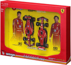 Scuderia Ferrari F1 Two Car Set 1/43 Scale Model Racing Car