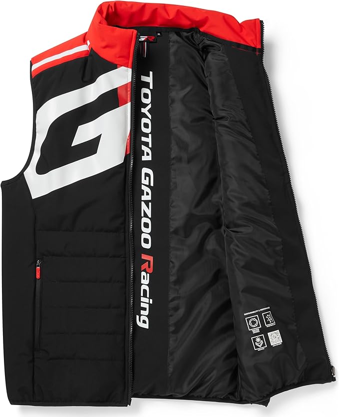 Toyota Gazoo Racing Rally Team Padded Gilet Jacket 2025