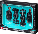 Mercedes AMG Petronas F1 Two Car Set 1/43 Scale Model Racing Car