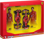 Scuderia Ferrari F1 Two Car Set 1/43 Scale Model Racing Car