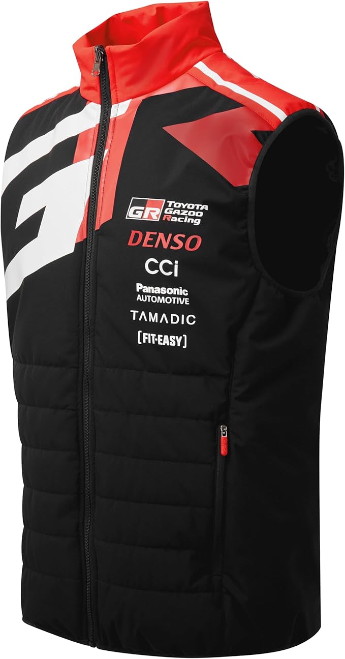 Toyota Gazoo Racing Rally Team Padded Gilet Jacket 2025