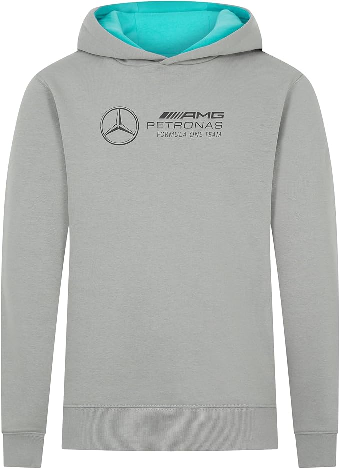 Mercedes AMG Petronas F1 Team Large Logo Kids Hoody