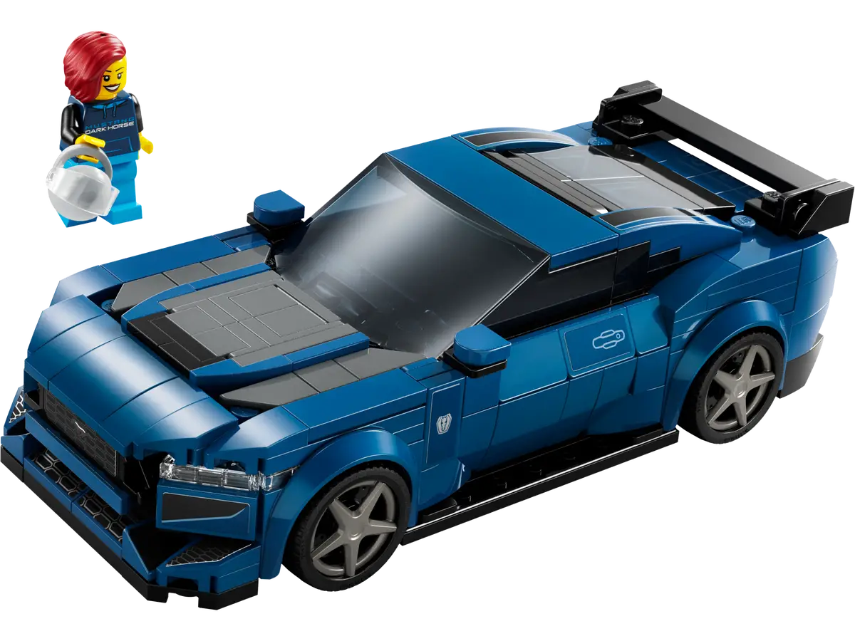 Ford Mustang Dark Horse Sports Car X Lego Speed Champions 76920