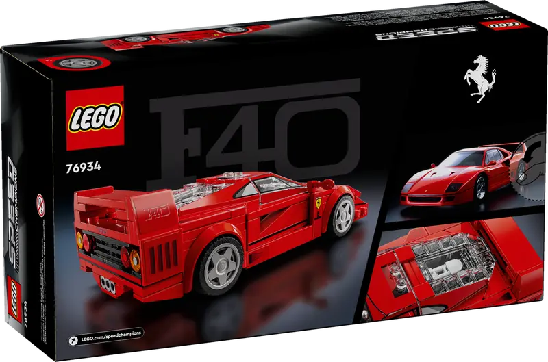 LEGO Speed Champions 76934 Ferrari F40 Supercar