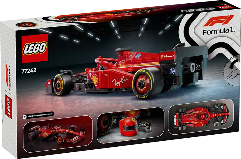 Scuderia Ferrari SF-40 F1® LEGO Speed Champions Race Car