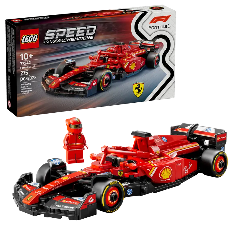 Scuderia Ferrari SF-40 F1® LEGO Speed Champions Race Car