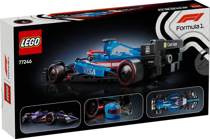 Visa Cash App Racing Bulls F1® LEGO Speed Champions Race Car