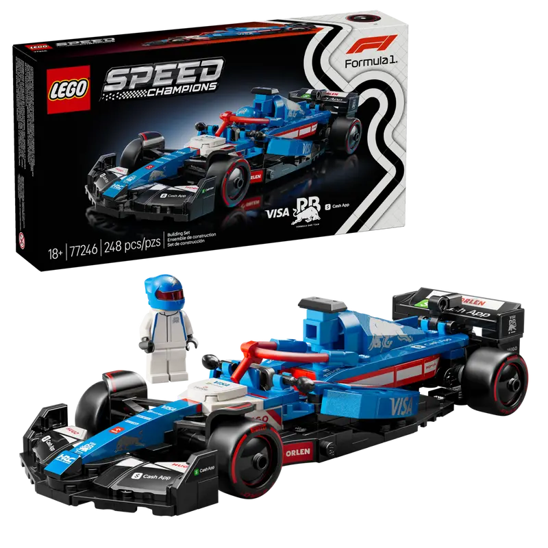 Visa Cash App Racing Bulls F1® LEGO Speed Champions Race Car