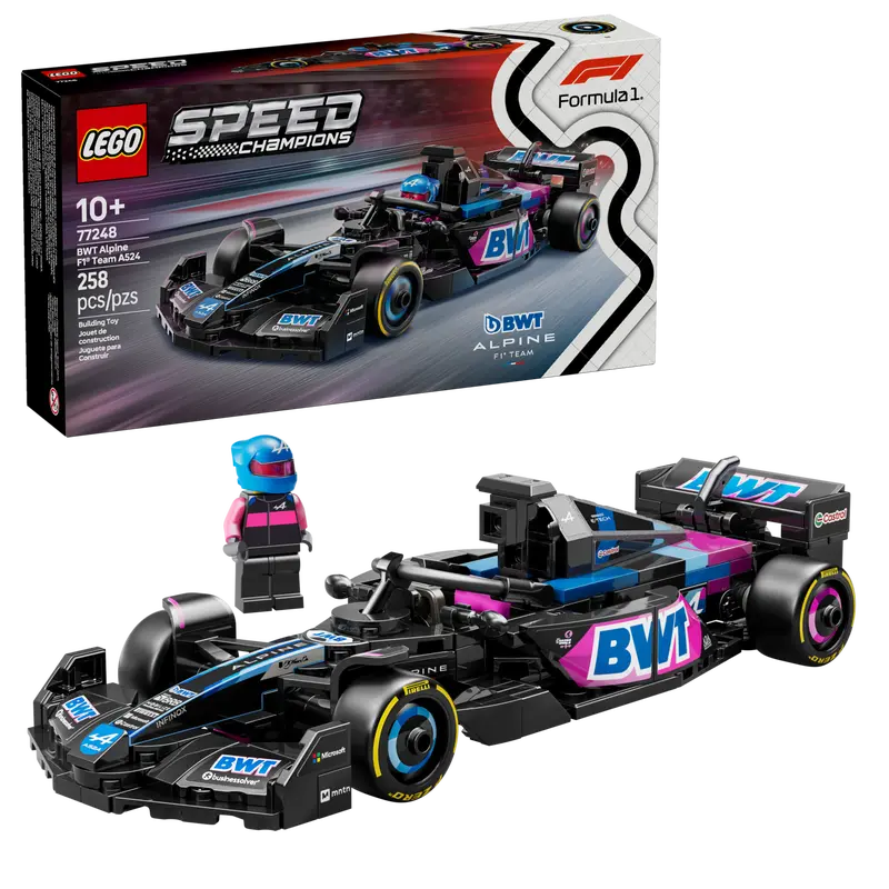 BWT Alpine A524 F1® LEGO Speed Champions Race Car