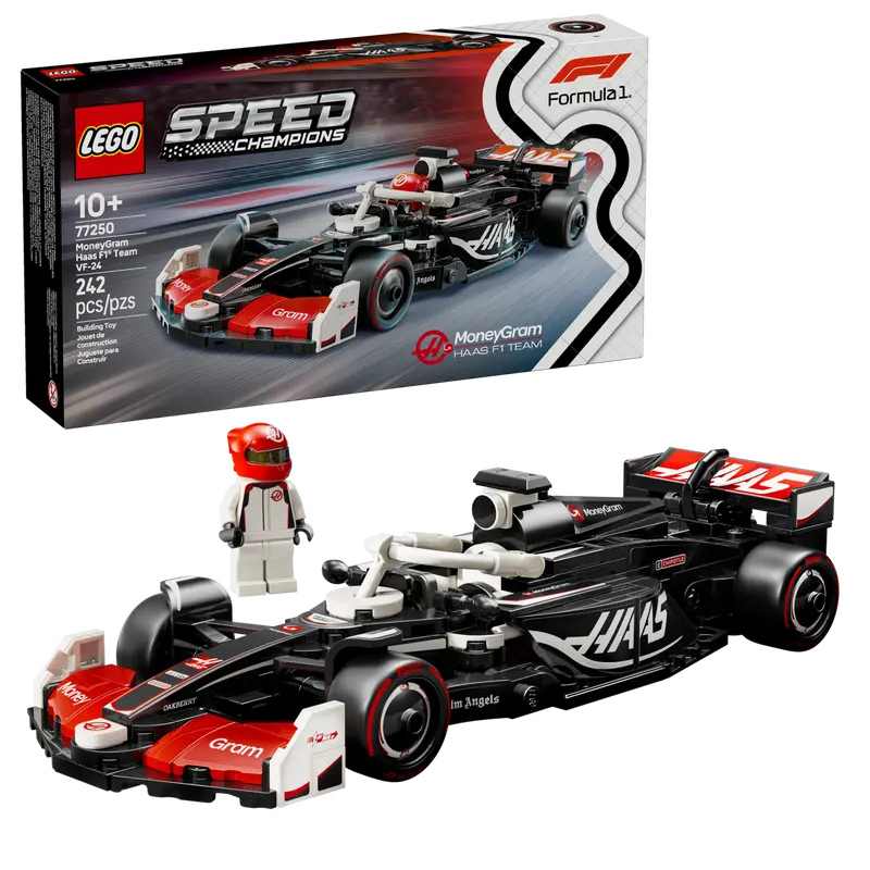 MoneyGram Haas VF-24 F1® LEGO Speed Champions Race Car