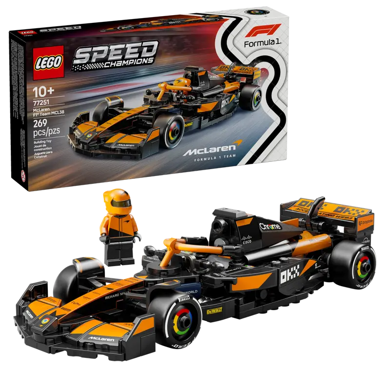 McLaren MCL38 F1® LEGO Speed Champions Race Car