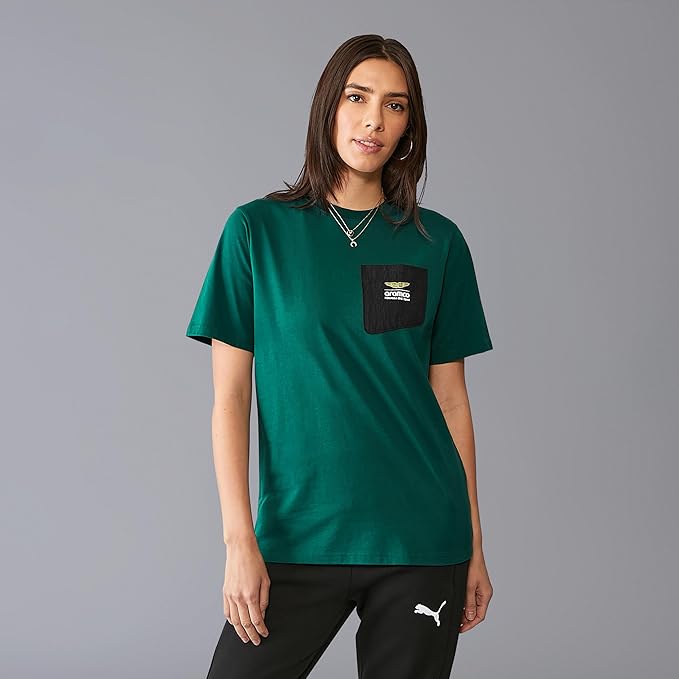 Aston Martin F1 Bonded Chest Pocket T-Shirt