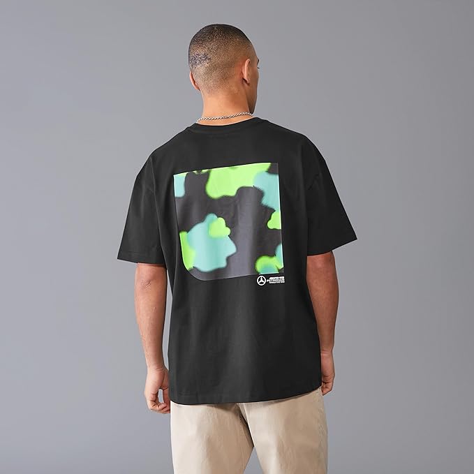 Mercedes AMG Petronas F1 Spray Camo Graphic T-Shirt