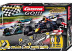 Carrera GO 20062548UK Max Performance F1 Slot Racing Track With Red Bull and Mercedes