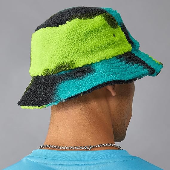 Mercedes AMG Petronas Spray Camo Fleece Bucket Hat