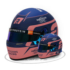 Williams F1 Alex Albon 2024 1/2 Mini Helmet