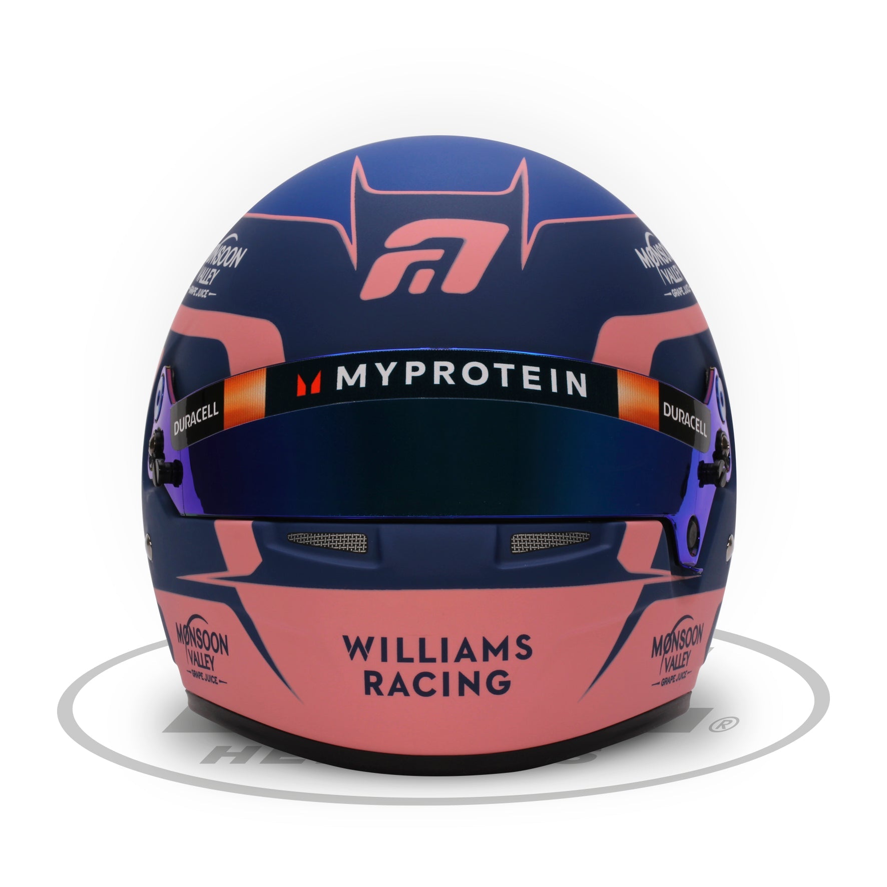 Williams F1 Alex Albon 2024 1/2 Mini Helmet