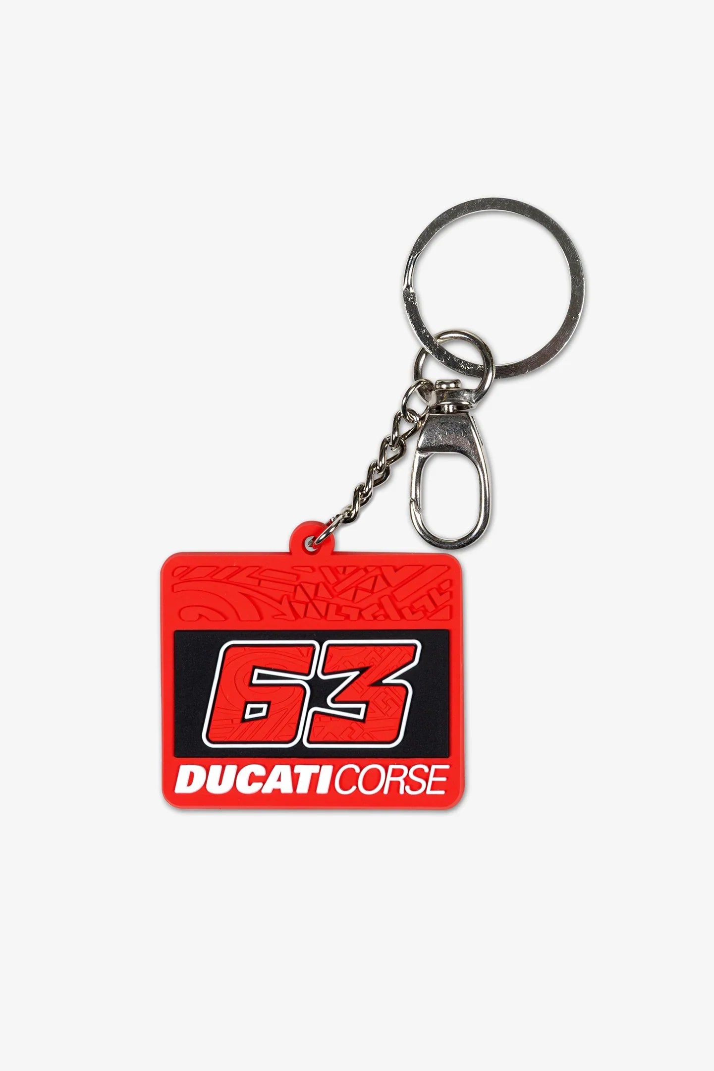 Ducati Corse Pecco Bagnaia 63 Keyring