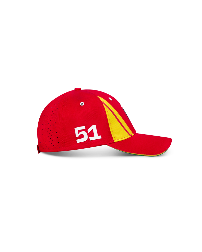 Scuderia Ferrari WEC 51 Driver Alessandro Pier Guidi Baseball Cap