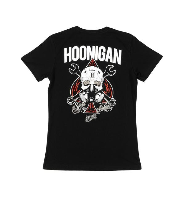 HOONIGAN SPEED AND POWER WOMEN'S TEE
