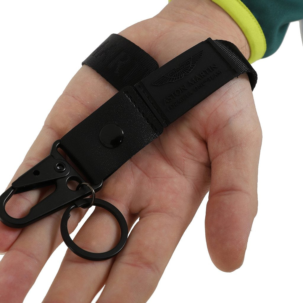 Aston Martin F1 Team Keyring - Black