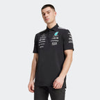 Mercedes AMG Petronas F1 Team Adidas Polo Shirt 2025