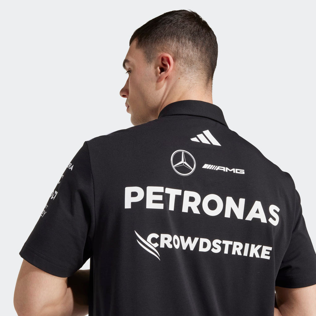 Mercedes AMG Petronas F1 Team Adidas Polo Shirt 2025