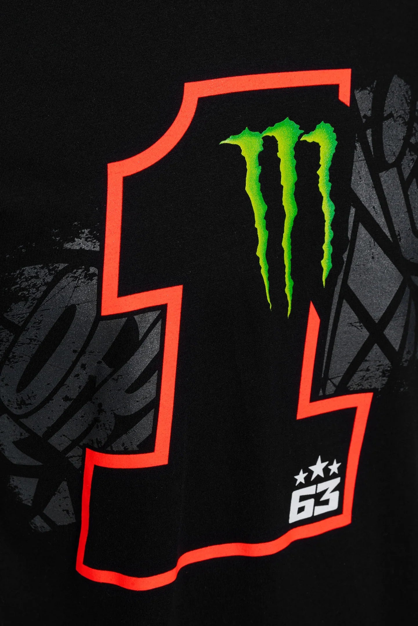 Ducati Corse Pecco Bagnaia #63 Monster Energy T-Shirt