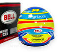 Aston Martin F1 Fernando Alonso 1/2 Scale Mini Helmet 2024