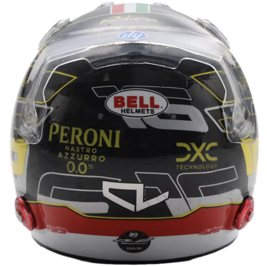 Scuderia Ferrari F1 Official LookSmart Charles Leclerc Monza Winner 1/5 Scale Mini Helmet 2024