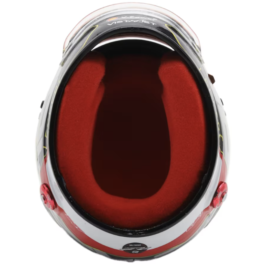Scuderia Ferrari F1 Official LookSmart Charles Leclerc Monza Winner 1/5 Scale Mini Helmet 2024
