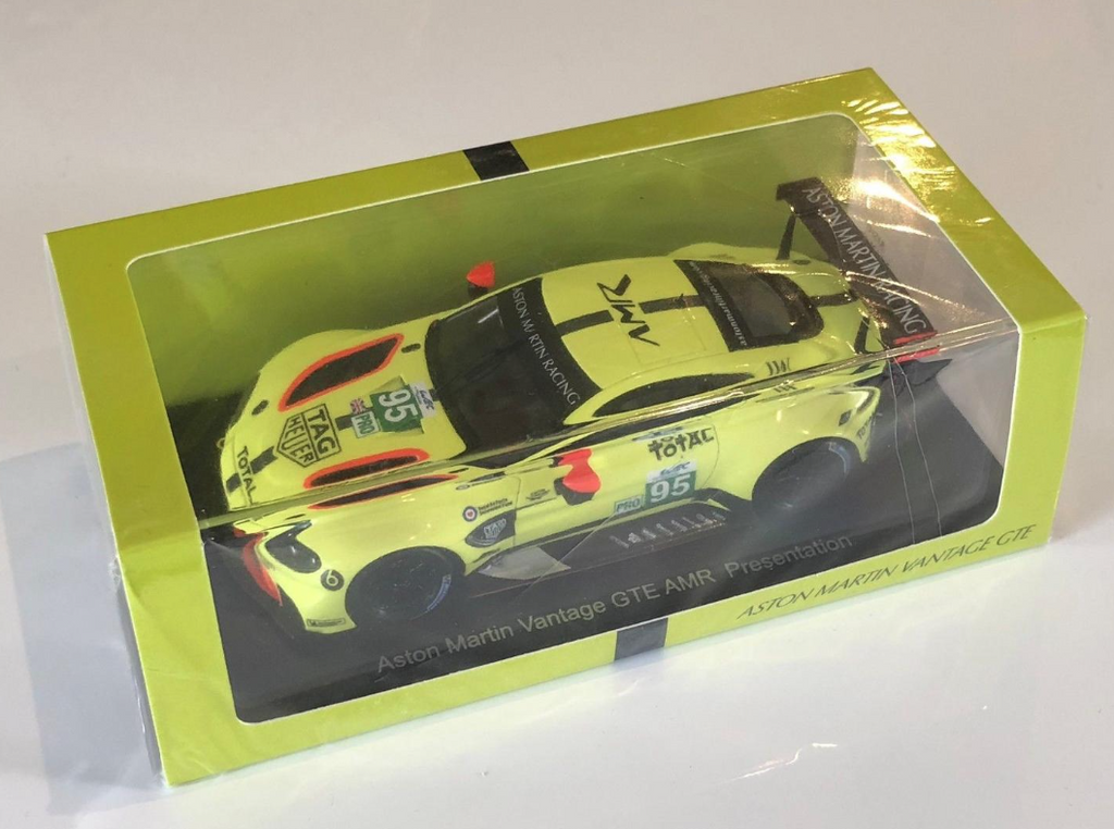 Aston Martin Racing WEC GTE Le Mans 24hr #95 1/43 Scale Model Racing Car 2018