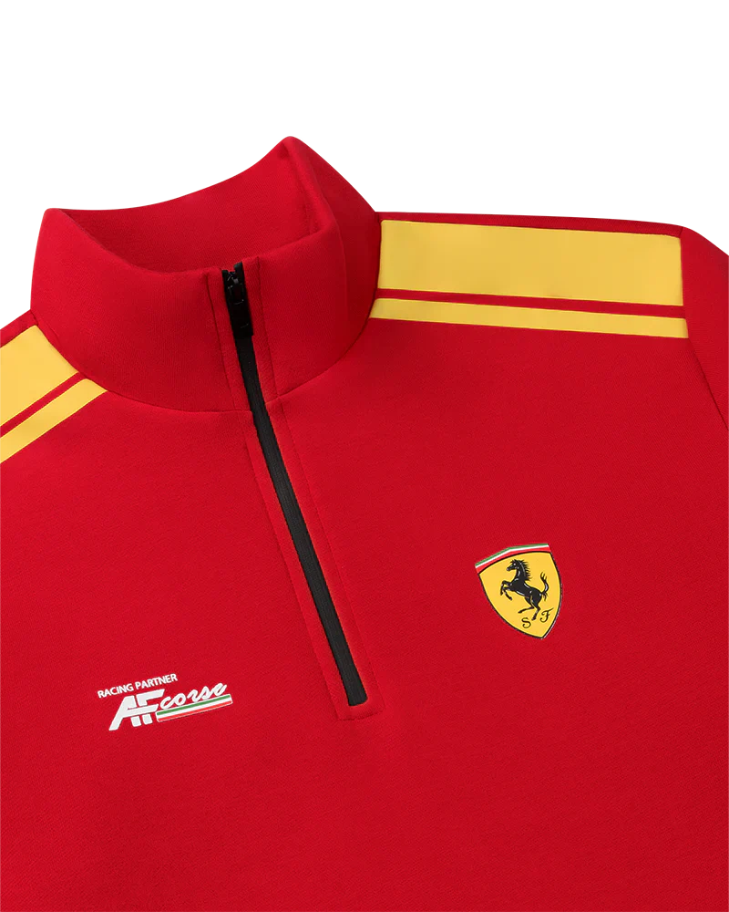 Scuderia Ferrari WEC Team Women's 1/4 Zip Sweatshirt