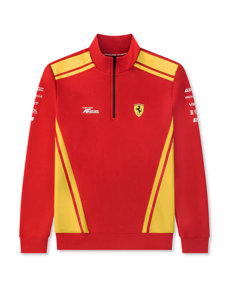 Scuderia Ferrari WEC Team Women's 1/4 Zip Sweatshirt