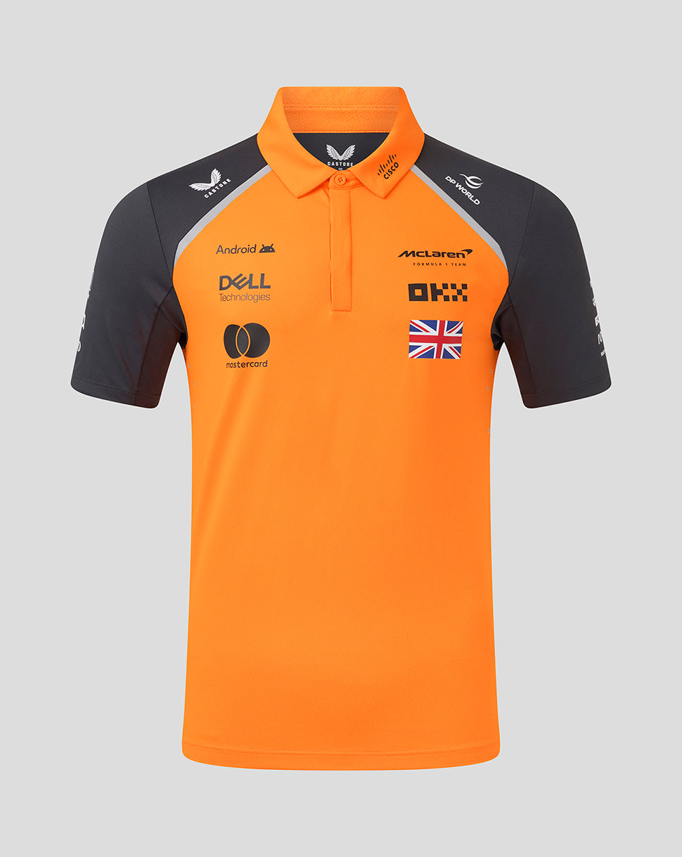 McLaren F1 Team Lando Norris Drivers Poloshirt 2025