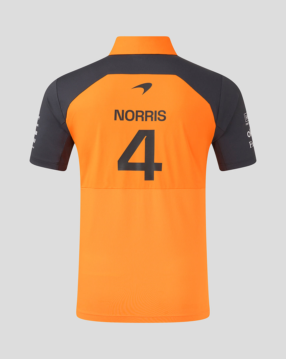 McLaren F1 Team Lando Norris Drivers Poloshirt 2025