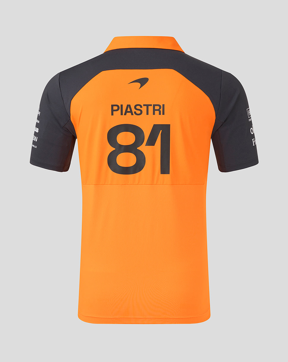 McLaren F1 Team Oscar Piastri Drivers Poloshirt 2025