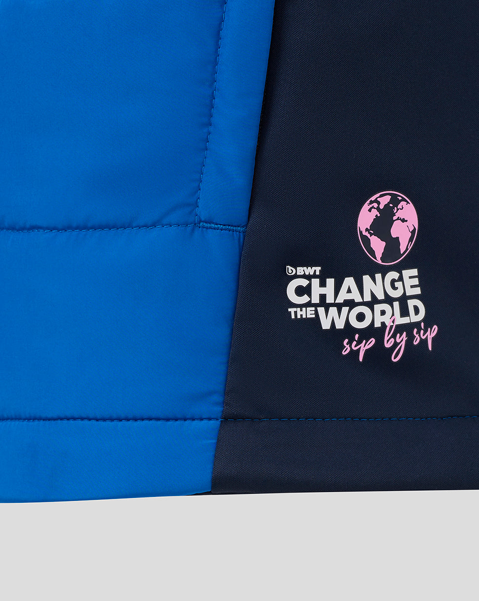 Alpine F1 Team Padded Hybrid Gilet Jacket 2025