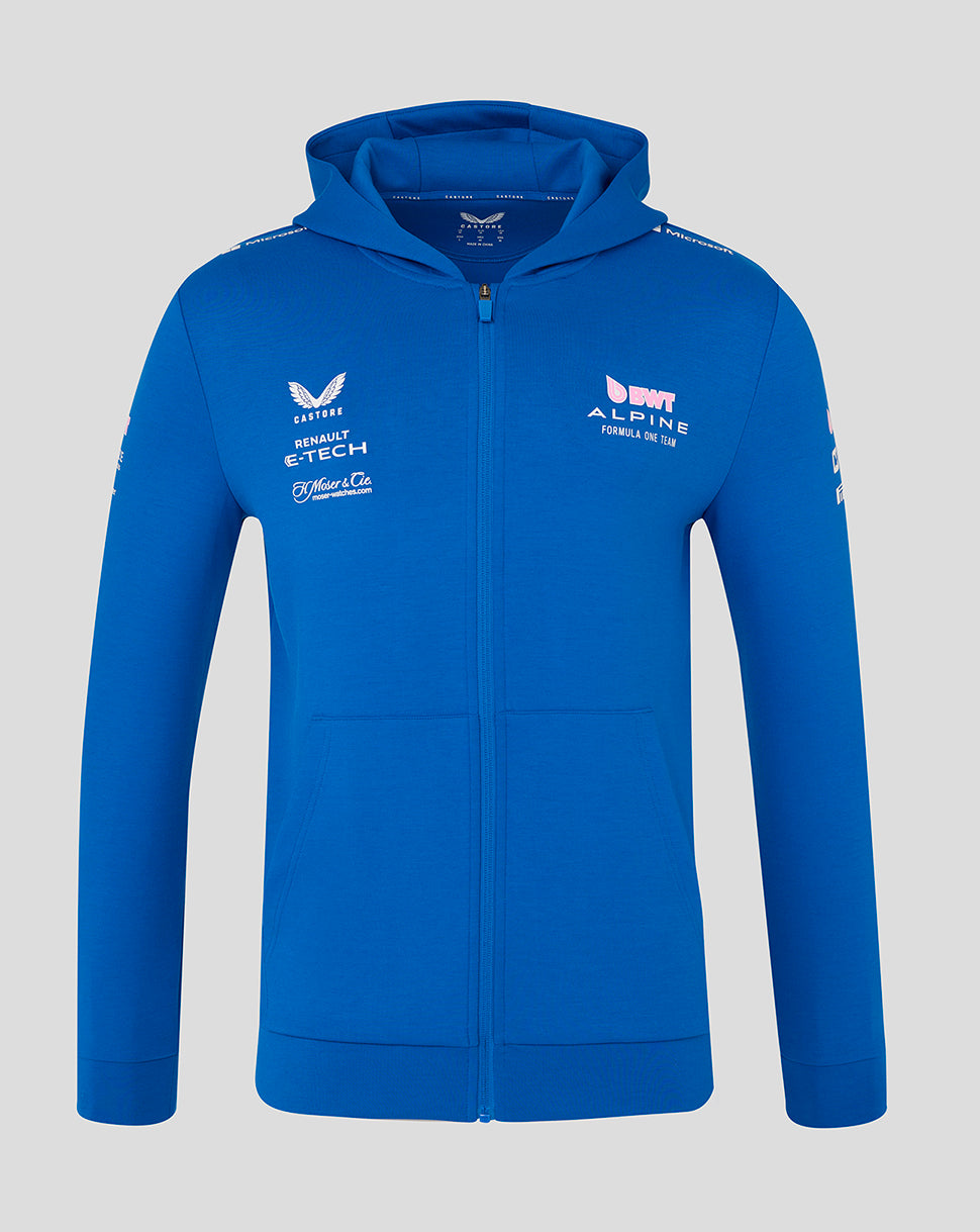 Alpine F1 Team Hooded Full Zip Sweatshirt Jacket 2025