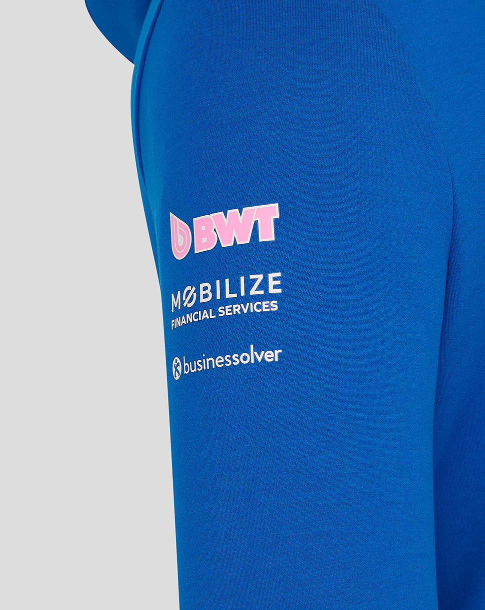 Alpine F1 Team Hooded Full Zip Sweatshirt Jacket 2025